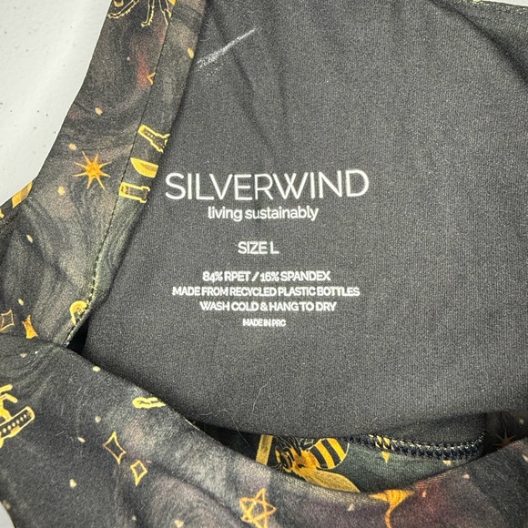 NWT Silverwind  Black and Gold Bee Pattern Bra - Picture 5 of 6